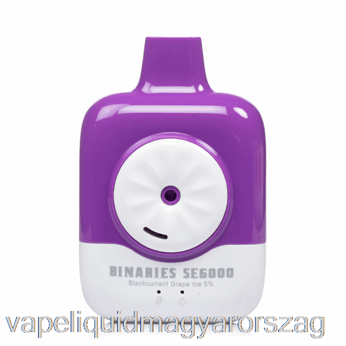 Horizon Binárisok Se6000 Eldobható Feketeribizli Szőlő Jég Vape E Cigi